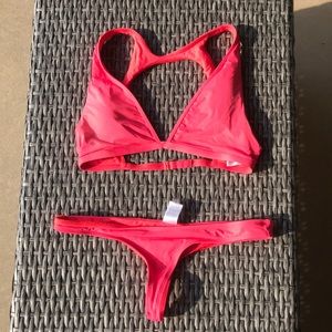 Miami Hot Pink Thong Bikini